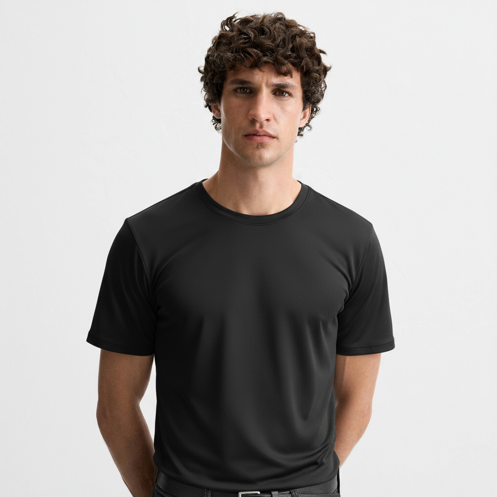 Men's Half Sleeve Round T-Shirt